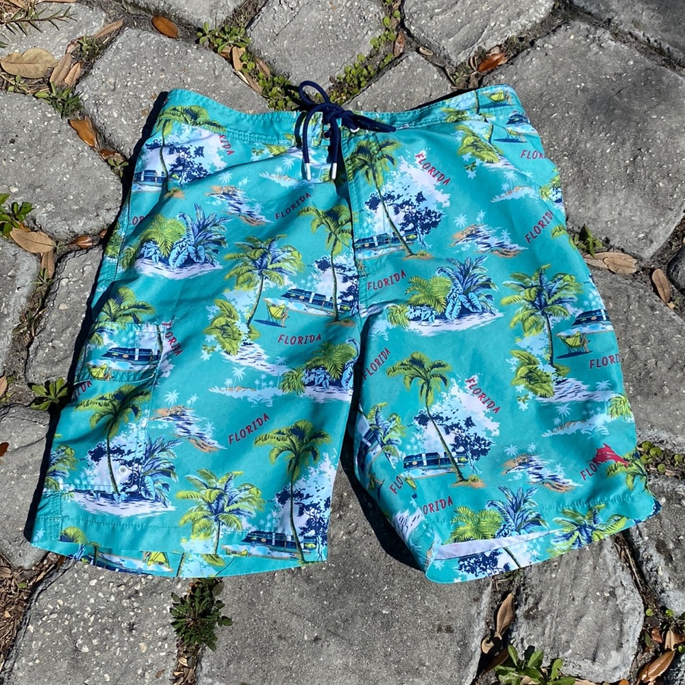 Tommy Bahama Florida Mens Board Shorts Swimsuit Size L.